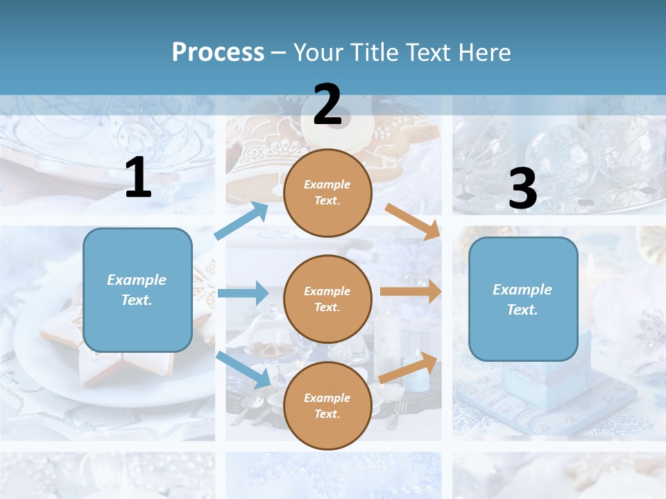 Gold Tasty Christmas PowerPoint Template