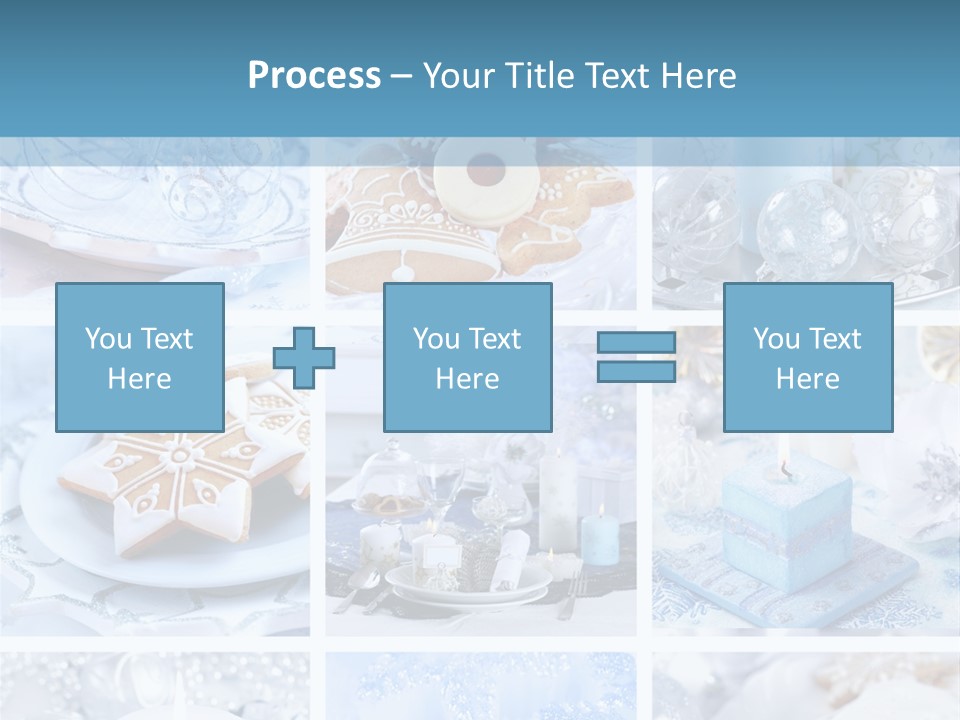 Gold Tasty Christmas PowerPoint Template