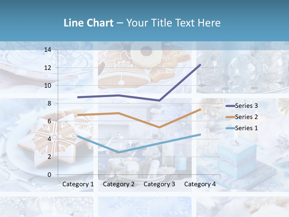 Gold Tasty Christmas PowerPoint Template