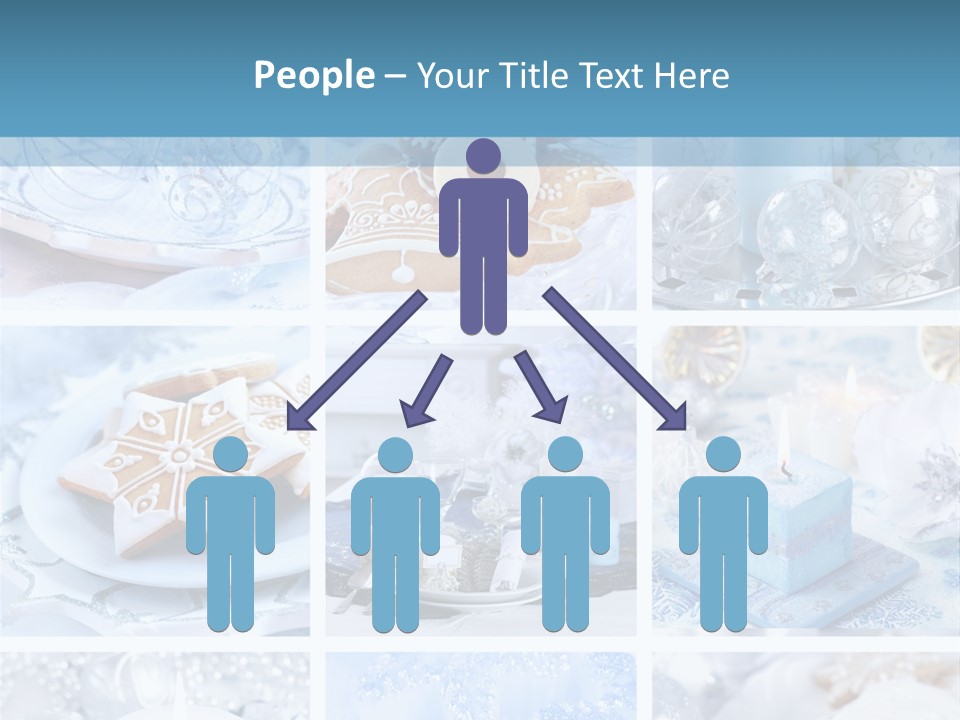 Gold Tasty Christmas PowerPoint Template