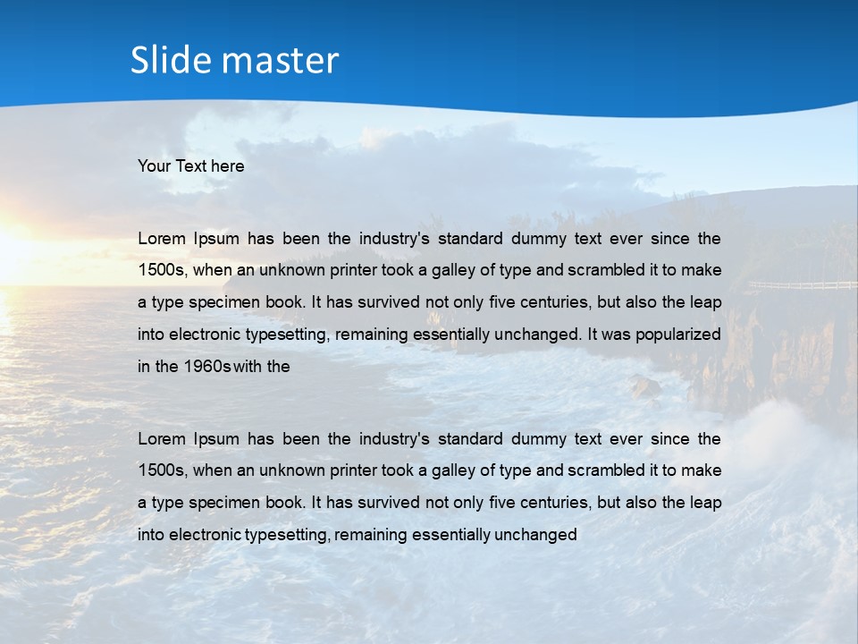 Indian Vacation Light PowerPoint Template