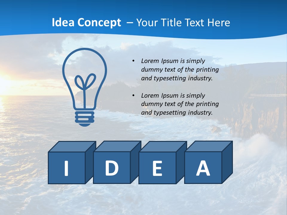 Indian Vacation Light PowerPoint Template