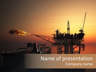 Derrick Harbour Auto PowerPoint Template