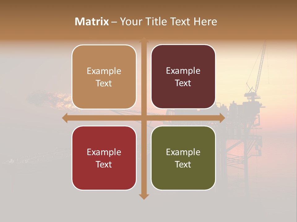 Derrick Harbour Auto PowerPoint Template