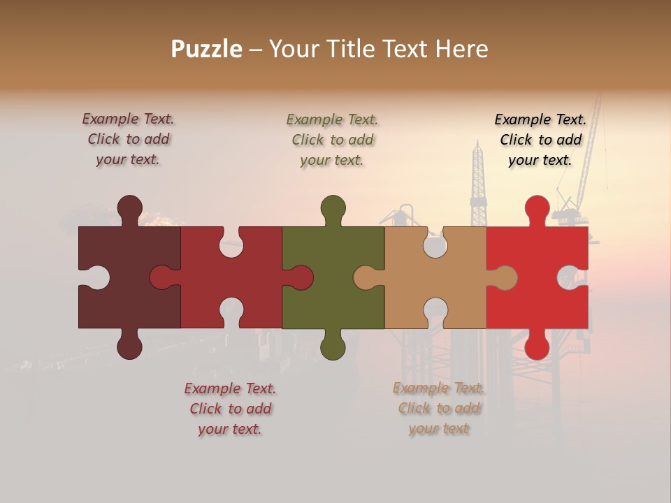 Derrick Harbour Auto PowerPoint Template