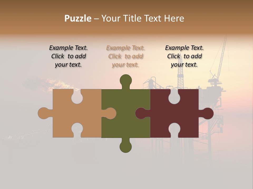 Derrick Harbour Auto PowerPoint Template