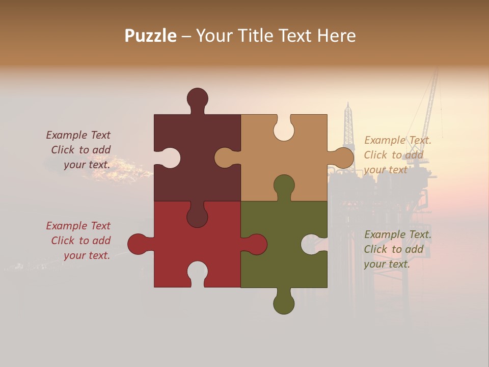 Derrick Harbour Auto PowerPoint Template