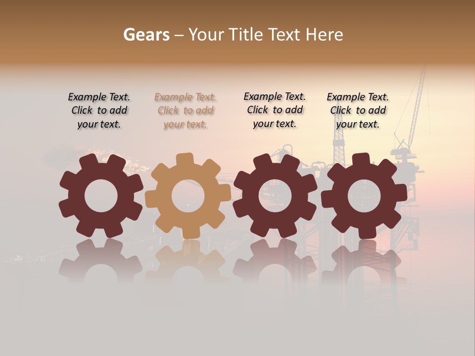 Derrick Harbour Auto PowerPoint Template
