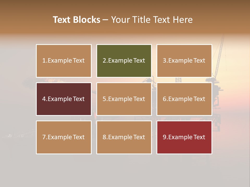 Derrick Harbour Auto PowerPoint Template