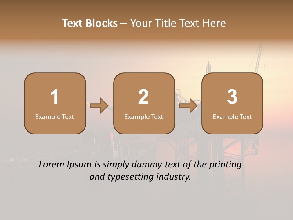 Derrick Harbour Auto PowerPoint Template