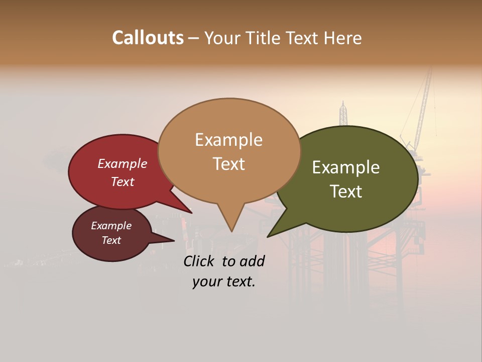 Derrick Harbour Auto PowerPoint Template