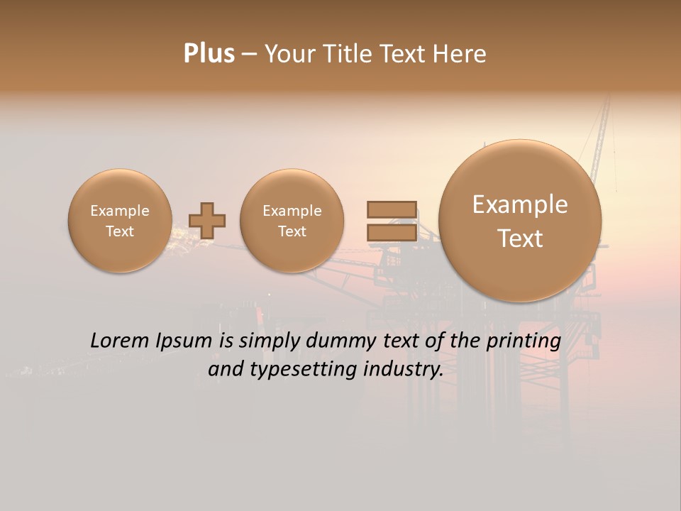 Derrick Harbour Auto PowerPoint Template