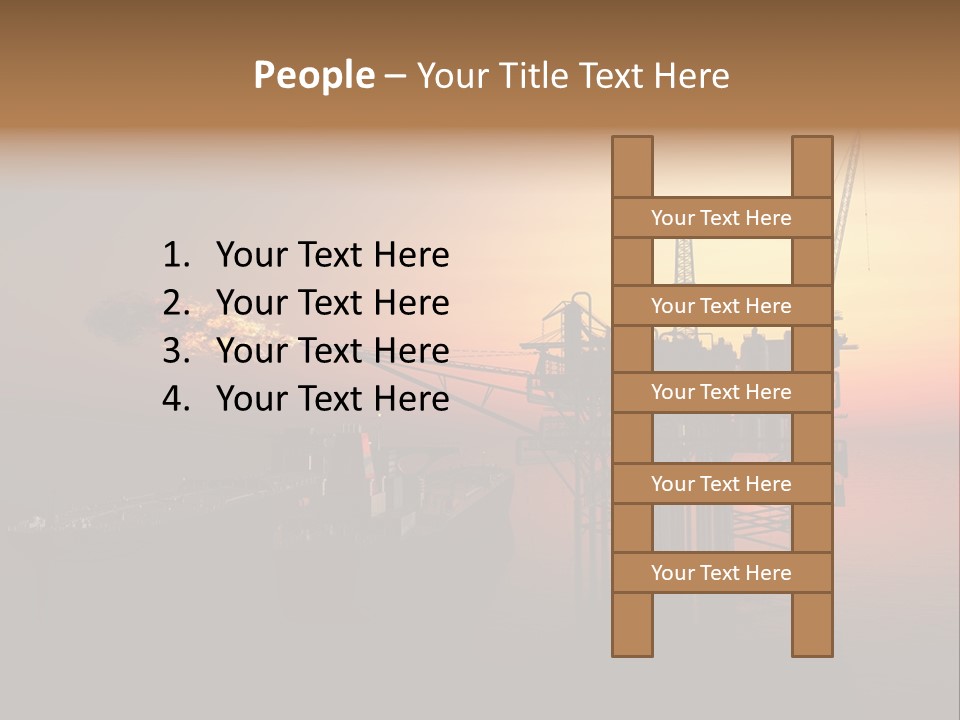 Derrick Harbour Auto PowerPoint Template