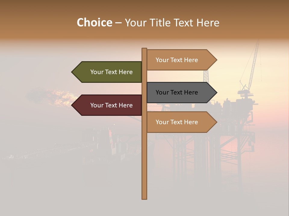 Derrick Harbour Auto PowerPoint Template