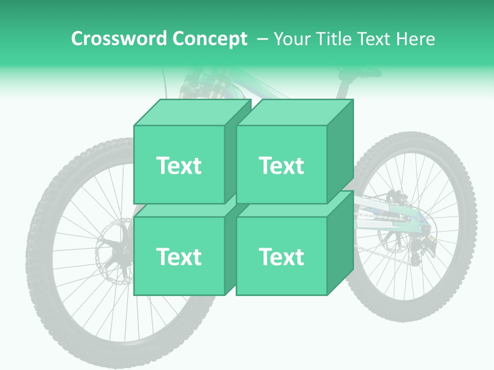 Brake Pedal Bike PowerPoint Template