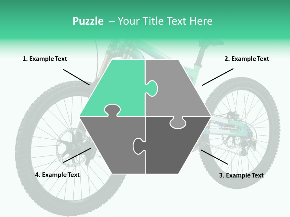Brake Pedal Bike PowerPoint Template