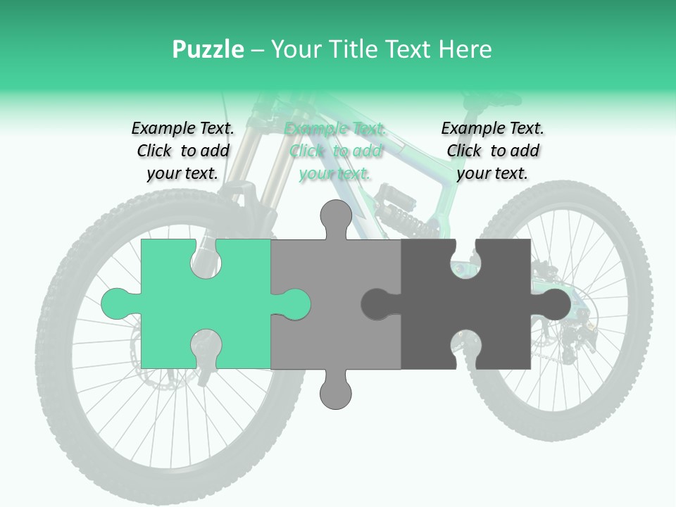 Brake Pedal Bike PowerPoint Template