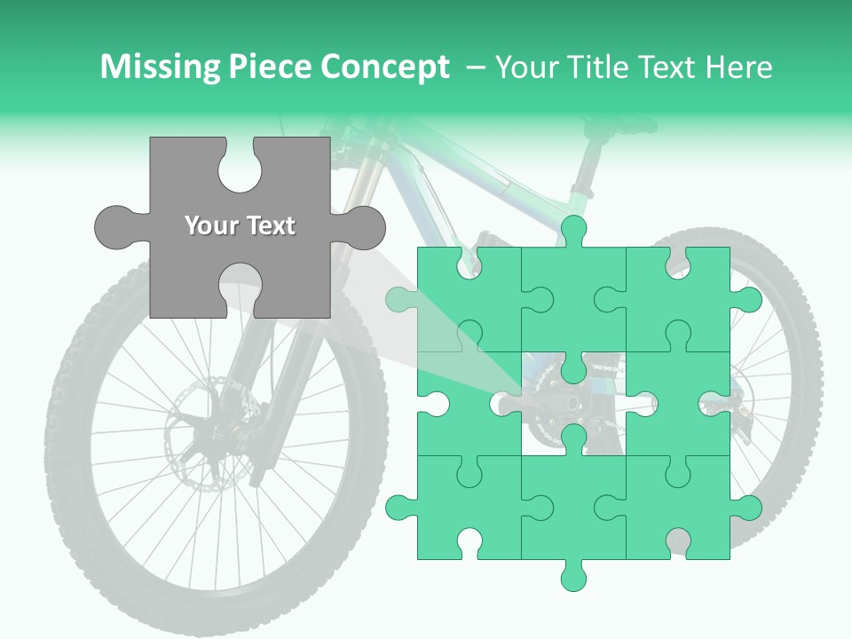 Brake Pedal Bike PowerPoint Template