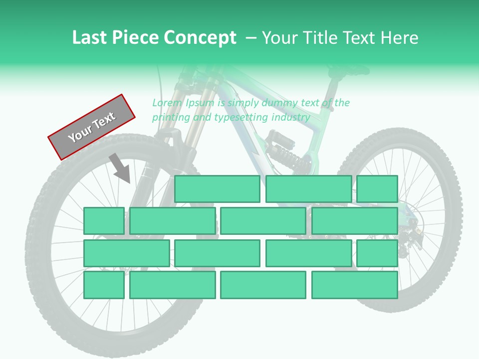 Brake Pedal Bike PowerPoint Template