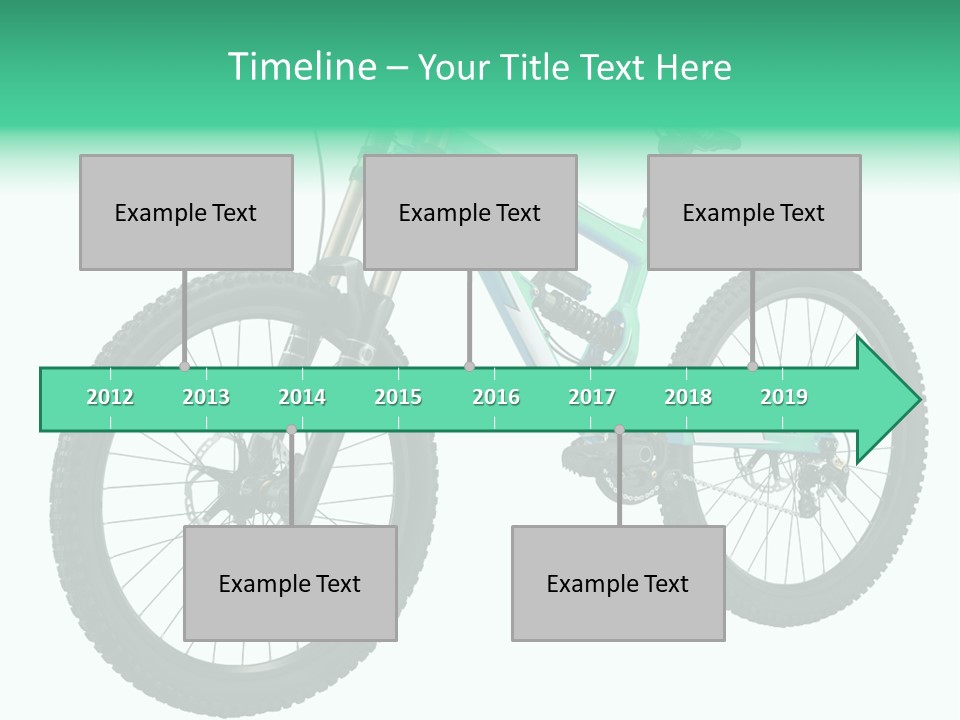Brake Pedal Bike PowerPoint Template