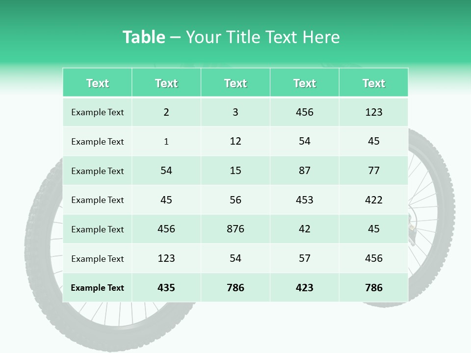 Brake Pedal Bike PowerPoint Template