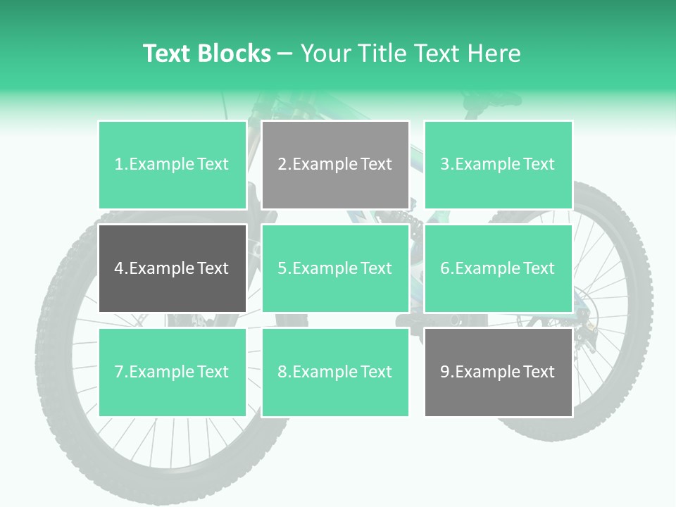Brake Pedal Bike PowerPoint Template