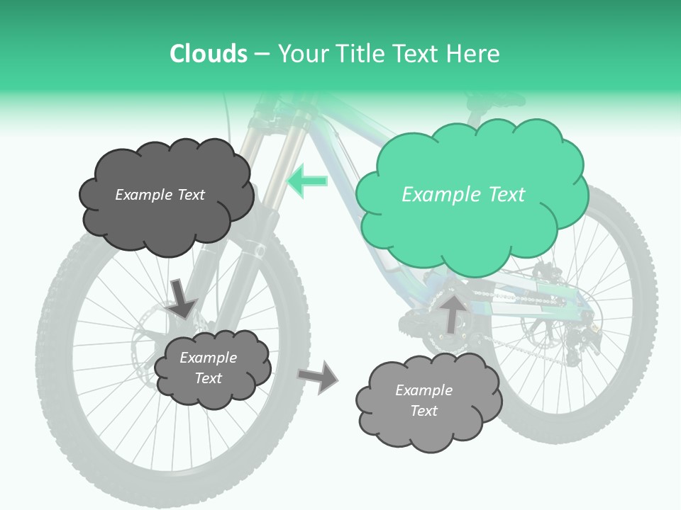 Brake Pedal Bike PowerPoint Template