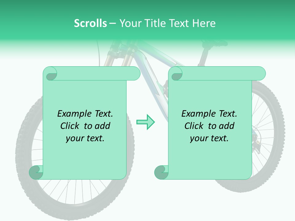 Brake Pedal Bike PowerPoint Template