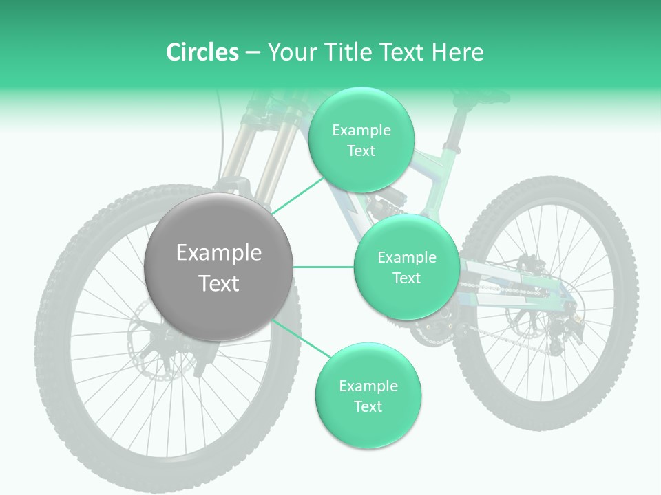 Brake Pedal Bike PowerPoint Template