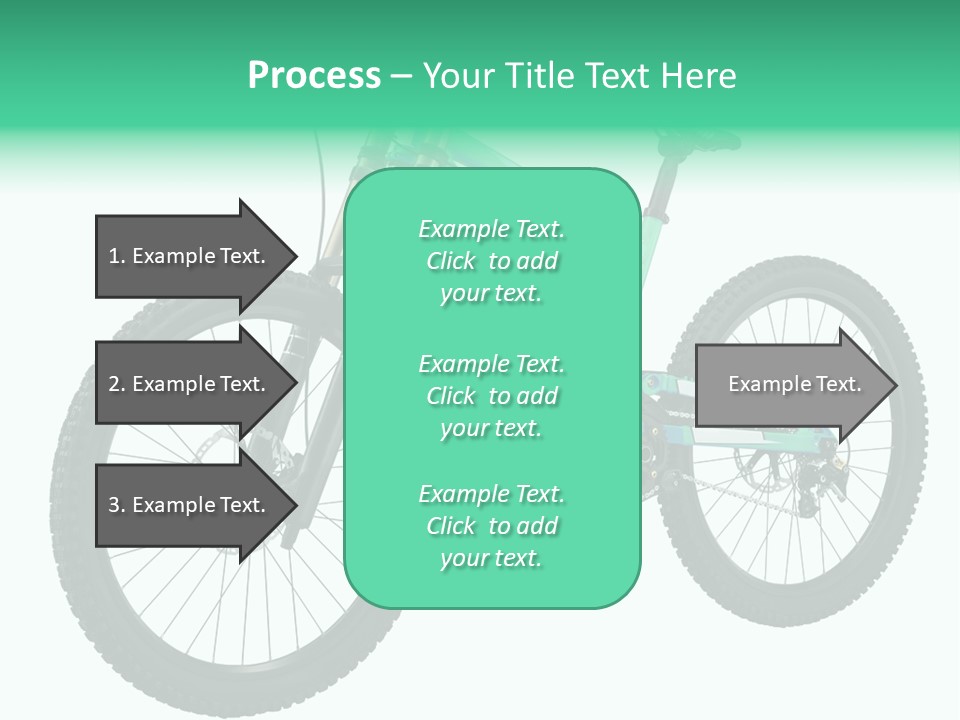 Brake Pedal Bike PowerPoint Template