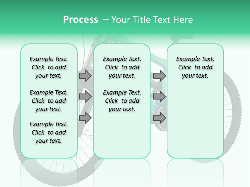 Brake Pedal Bike PowerPoint Template