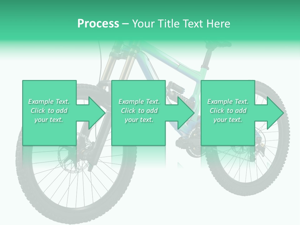 Brake Pedal Bike PowerPoint Template