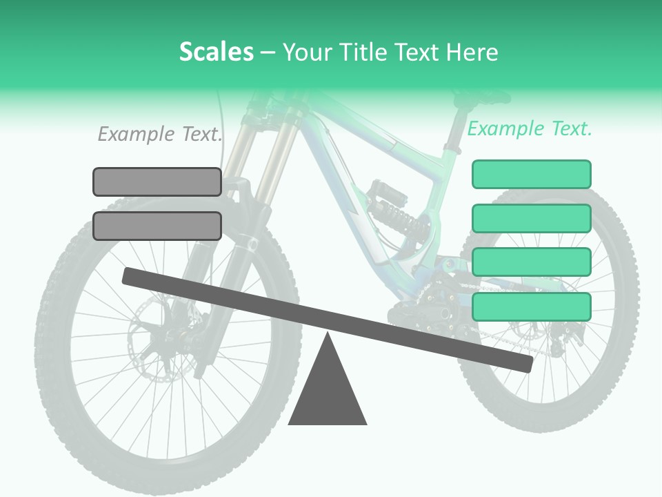 Brake Pedal Bike PowerPoint Template