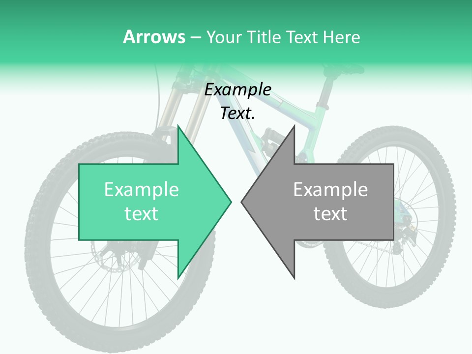 Brake Pedal Bike PowerPoint Template