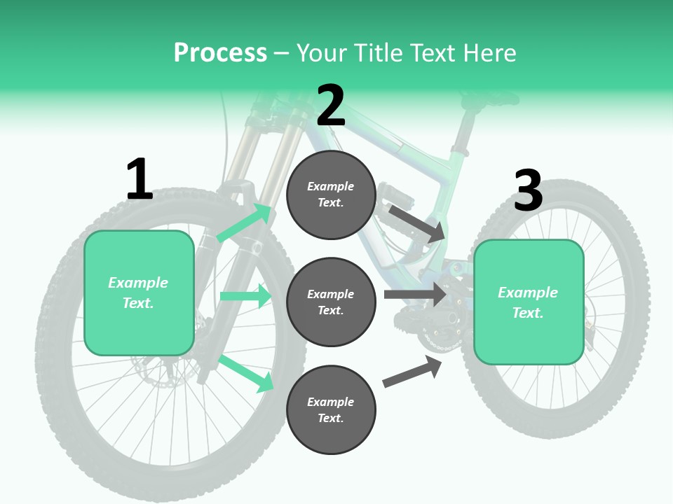 Brake Pedal Bike PowerPoint Template