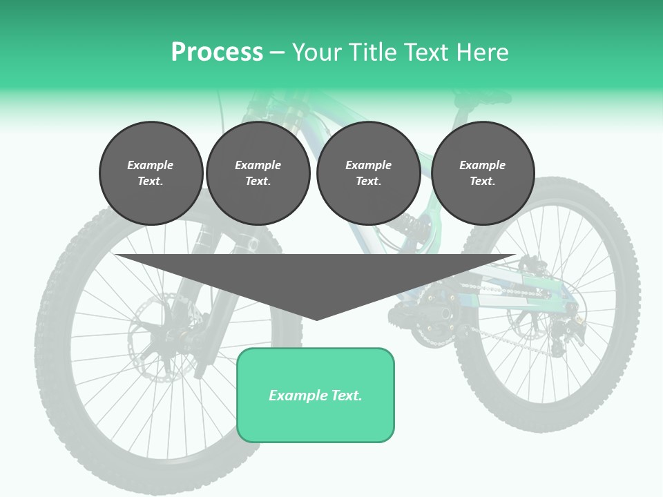 Brake Pedal Bike PowerPoint Template