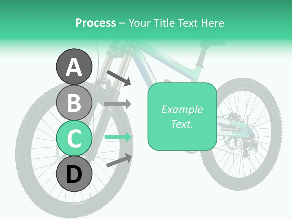 Brake Pedal Bike PowerPoint Template