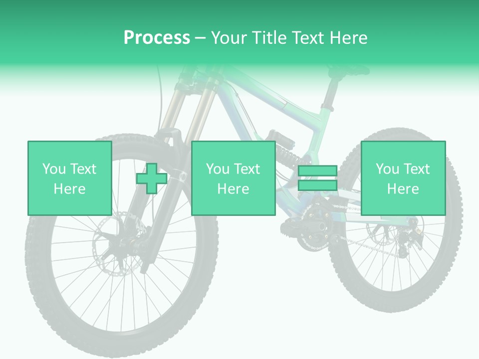 Brake Pedal Bike PowerPoint Template