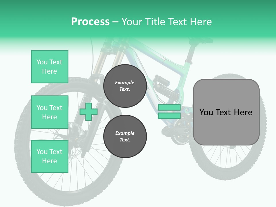 Brake Pedal Bike PowerPoint Template