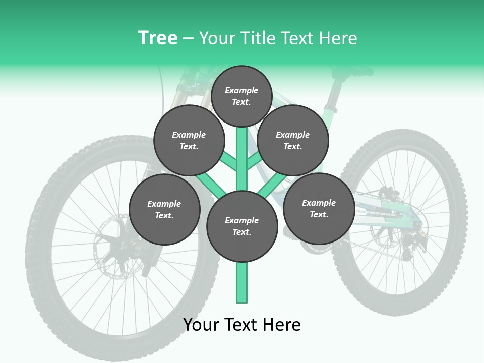 Brake Pedal Bike PowerPoint Template