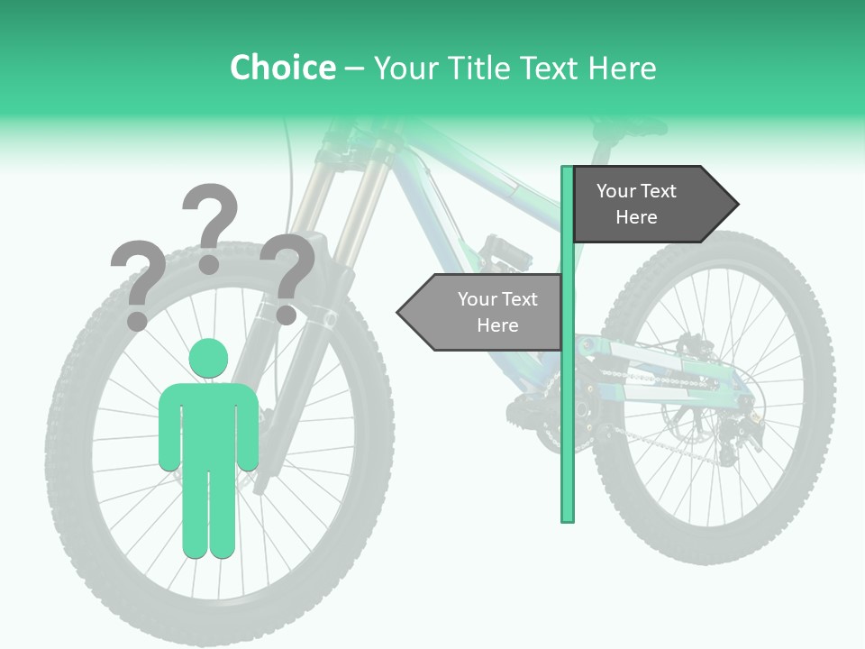 Brake Pedal Bike PowerPoint Template