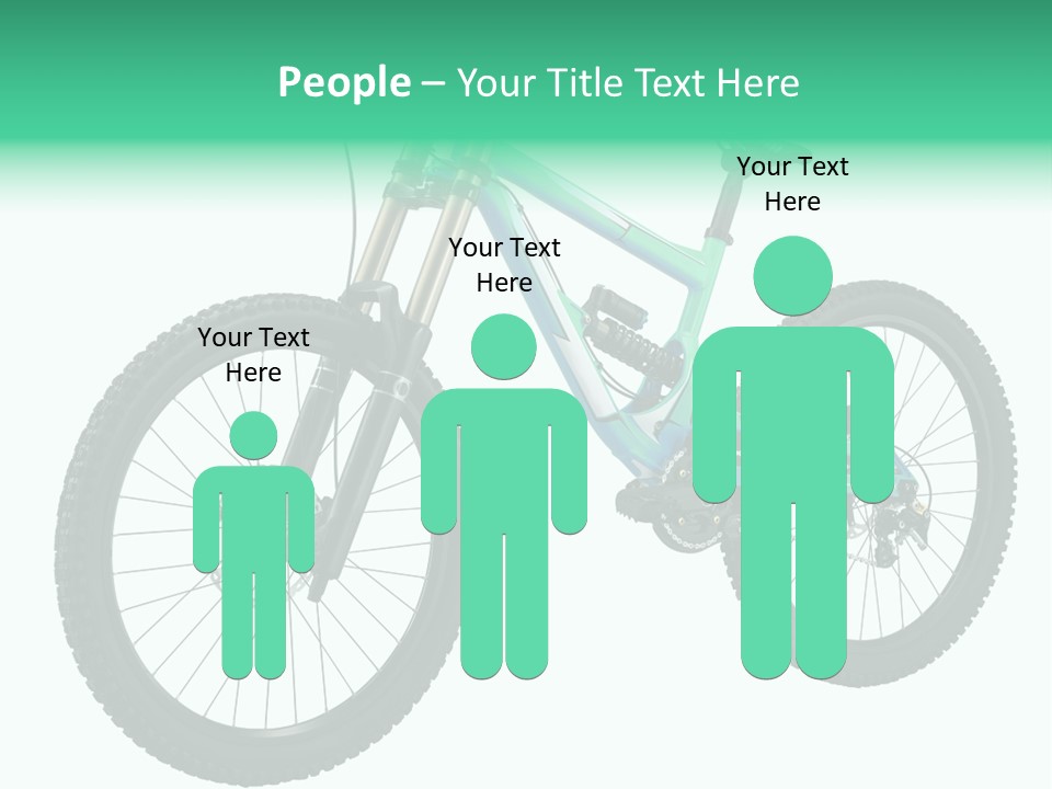 Brake Pedal Bike PowerPoint Template