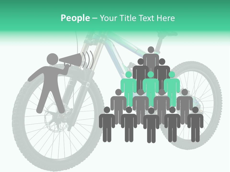 Brake Pedal Bike PowerPoint Template