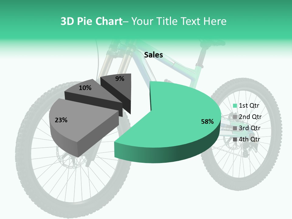 Brake Pedal Bike PowerPoint Template