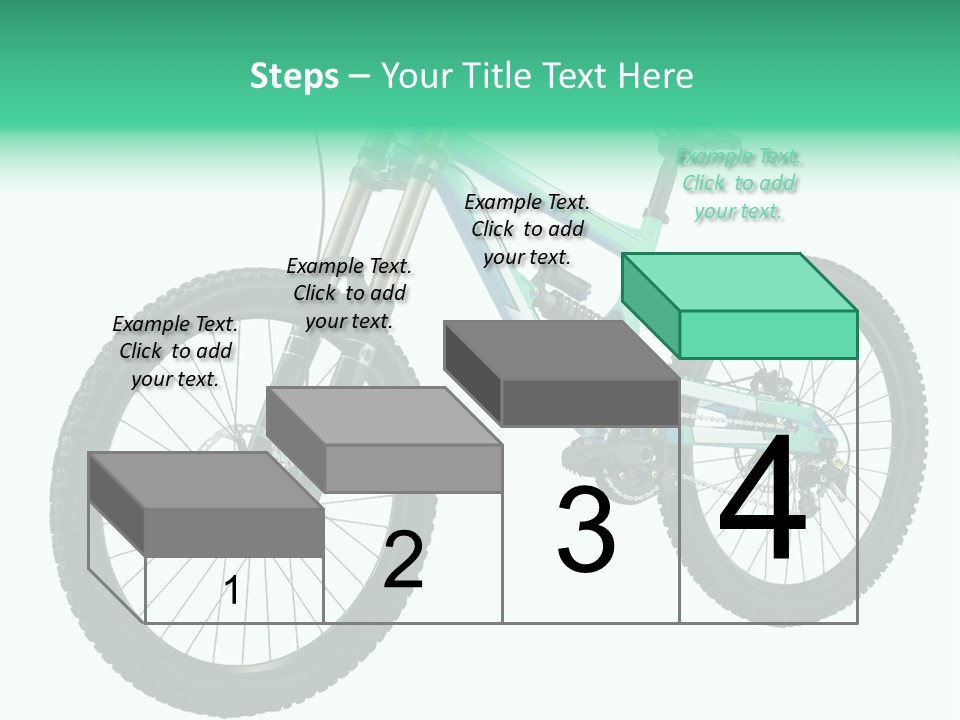 Brake Pedal Bike PowerPoint Template
