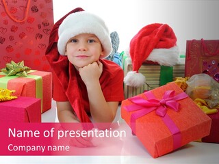 Boy Colour Love PowerPoint Template