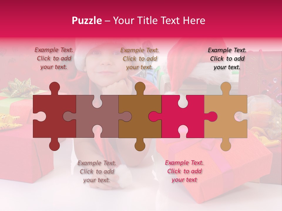 Boy Colour Love PowerPoint Template