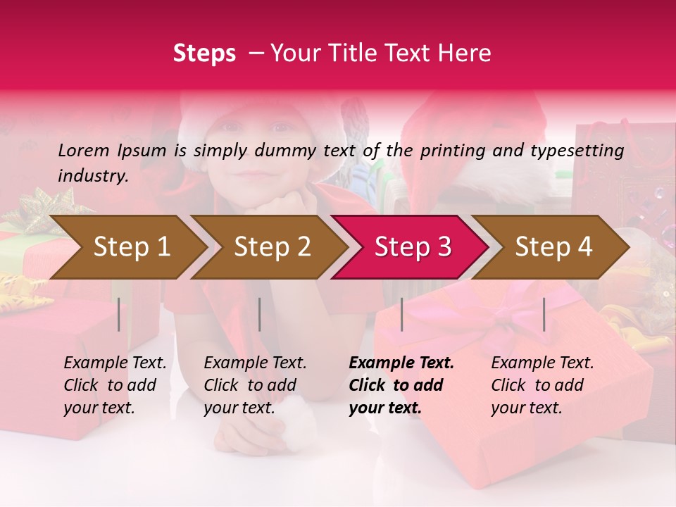 Boy Colour Love PowerPoint Template