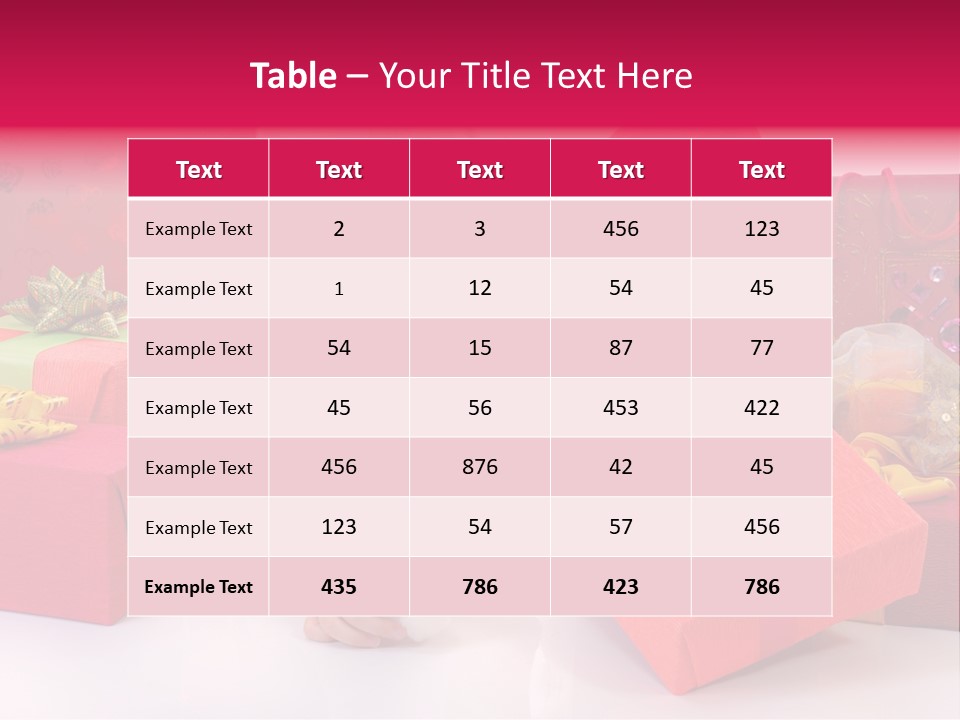 Boy Colour Love PowerPoint Template