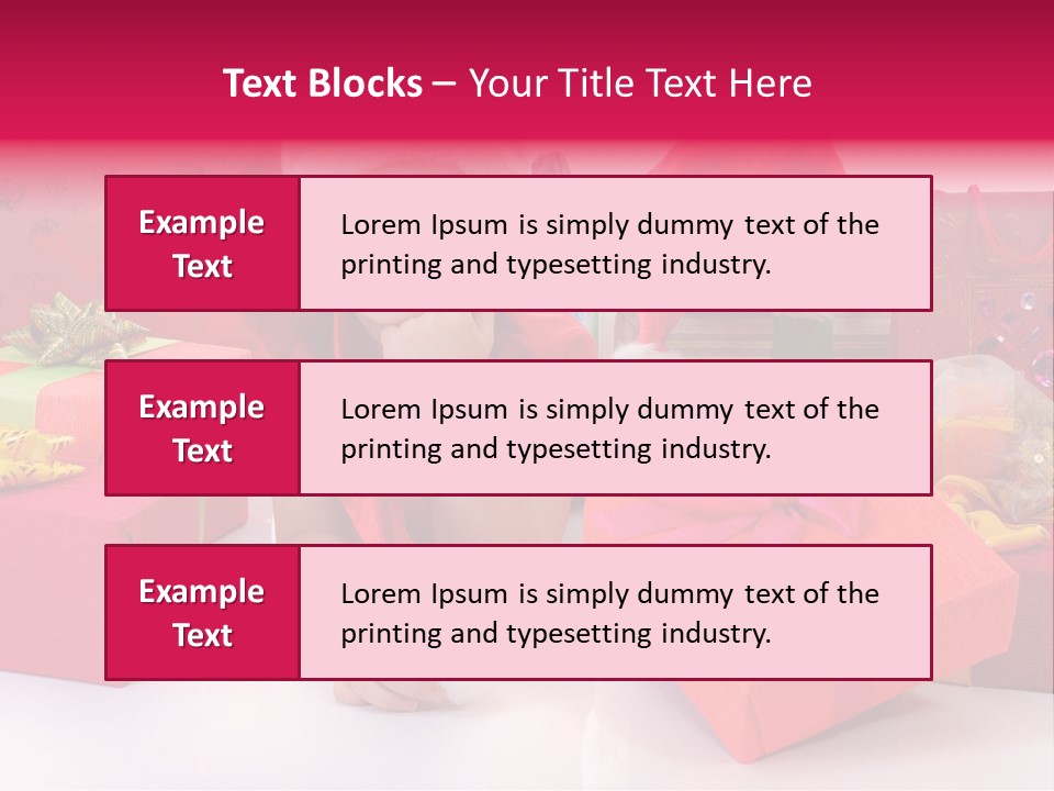 Boy Colour Love PowerPoint Template